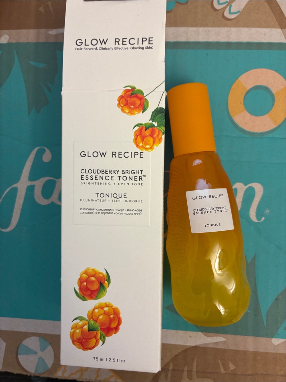 Glow Recipe Cloudberry Bright Essence Toner 2.5oz